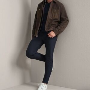 Men's Navy Athletic Jogger Pants